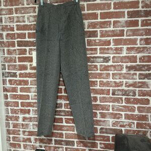Givenchy Women’s Vintage Wool Blend High Waisted Trousers Size 10 Fair Condition
